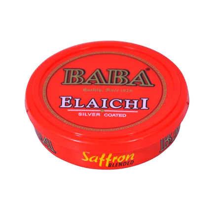 Baba Mouth Freshner Elaichi Silver Coated